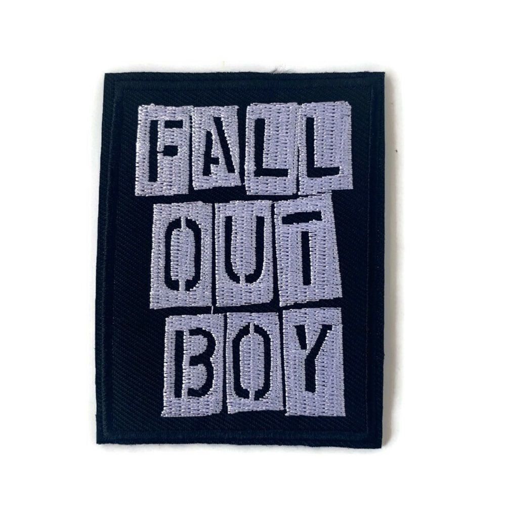 Fall Out Boy Embroidered Patch
